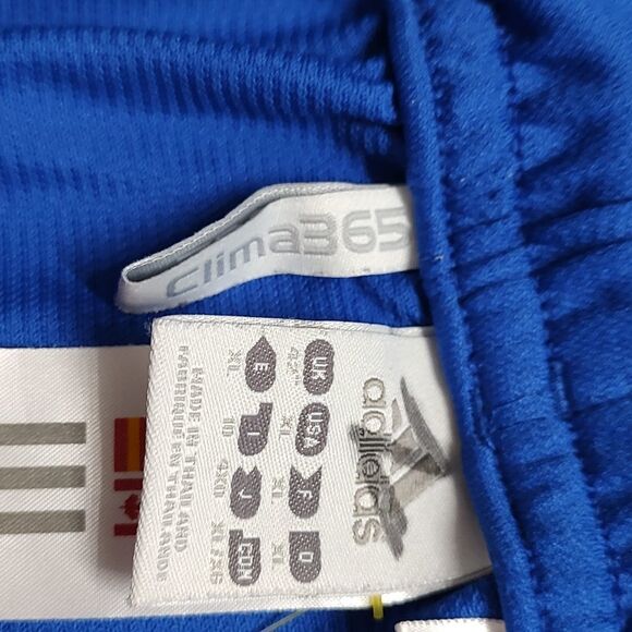 Adidas  blue white clima365 shorts Sz XL - Picture 6 of 6